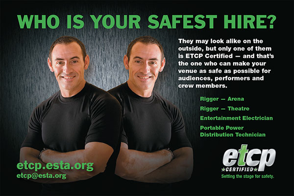 Who is your safest hire? It's always a ETCP certified installer or technician.